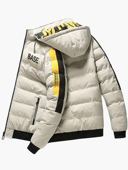 Winter Steppjacke Urban Style Kapuze - IdealeKleiden