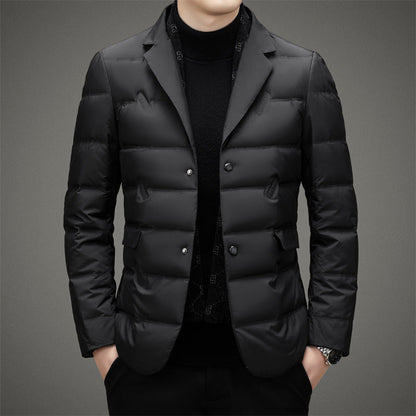 Daunenjacke Damen Taillierte Passform Mittellang - IdealeKleiden