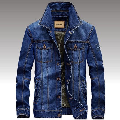 Robuste Denim-Jacke Modern Style