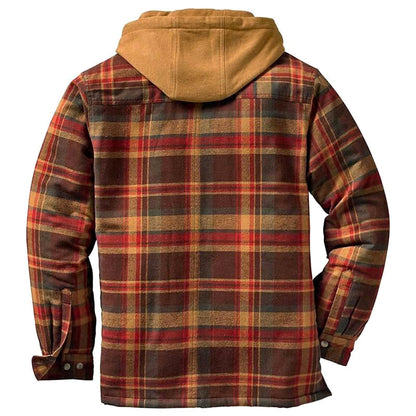 Praktische Karo-Jacke Baumarktstil - IdealeKleiden