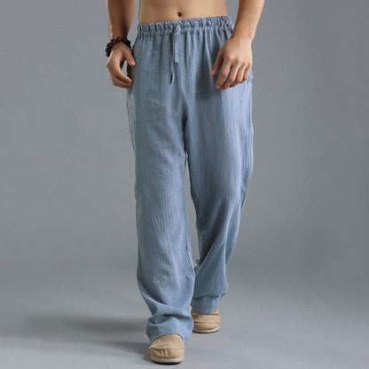 Men's Loose Lightweight Summer Trousers