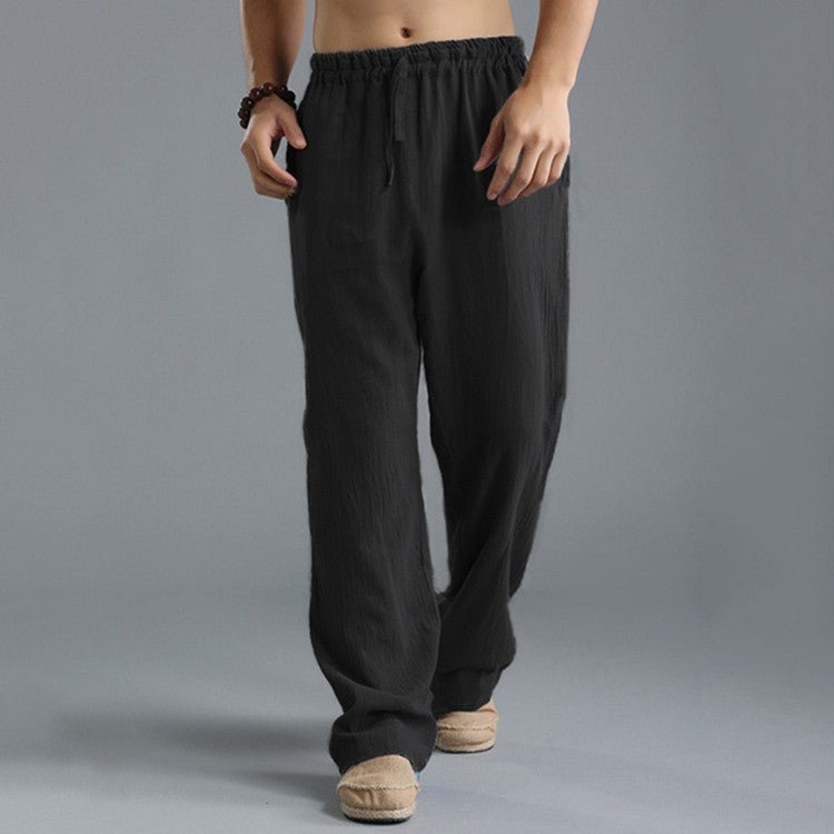 Men's Loose Lightweight Summer Trousers