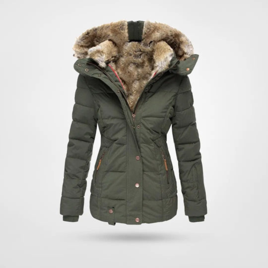 Warm Women's Winter Jacket Insulated Puffer Parka
