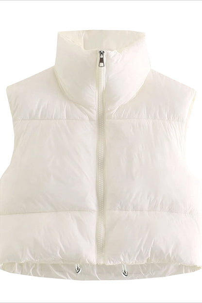 Women's Vest Warm Fleece Zipper