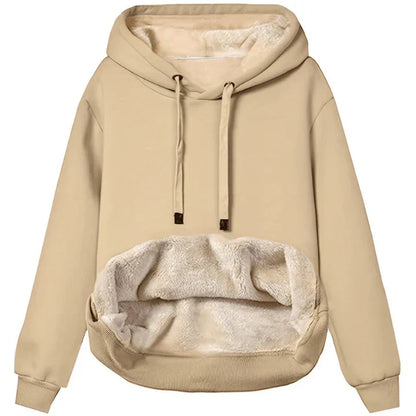 Soft Fleece Hoodie Warm Winter