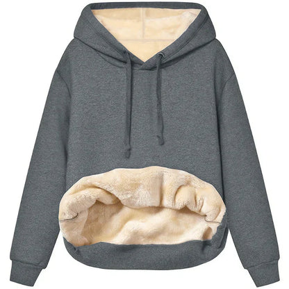Soft Fleece Hoodie Warm Winter