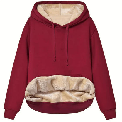 Soft Fleece Hoodie Warm Winter