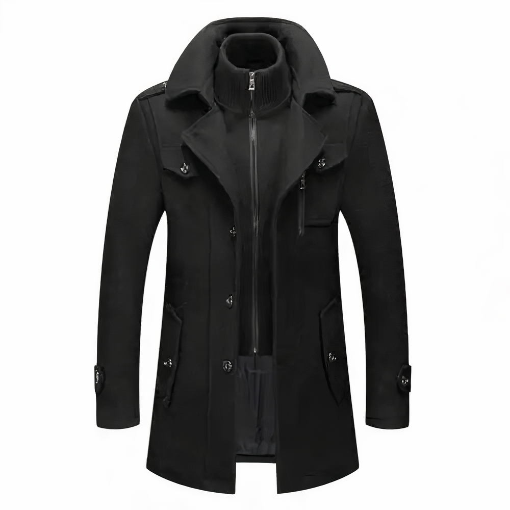 Stylische Herrenjacke Doppelrevers - IdealeKleiden