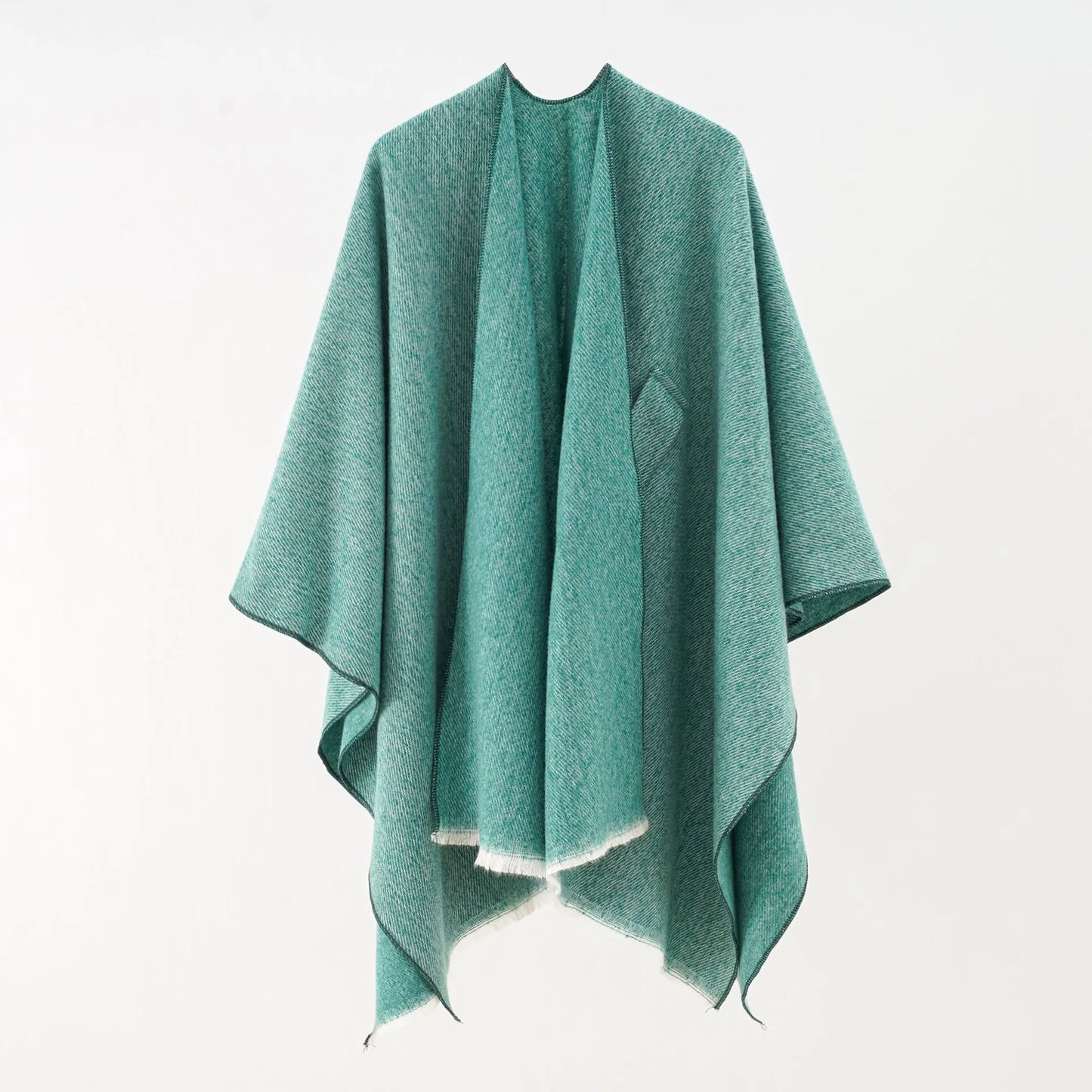 Cashmere Poncho Elegant Women's Fashion