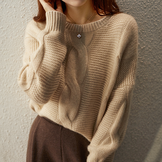 Luxus Pullover Cashmere Strick Design - IdealeKleiden