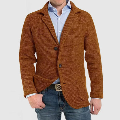 Men's Modern Two-Button Cardigan