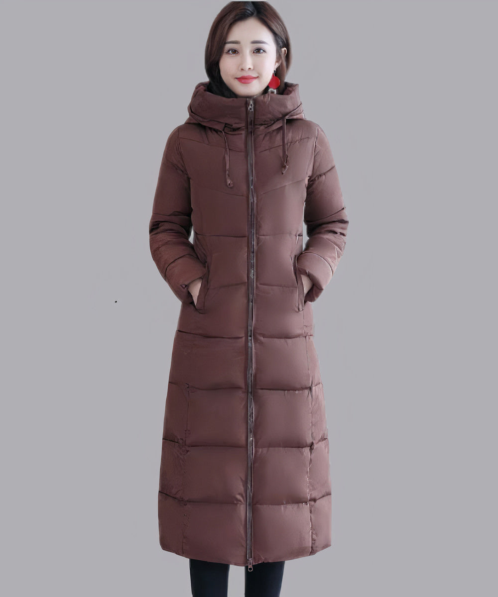 Warm Winter Jacket Mid-Length Women's Down Jacket