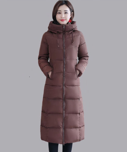 Warm Winter Jacket Mid-Length Women's Down Jacket