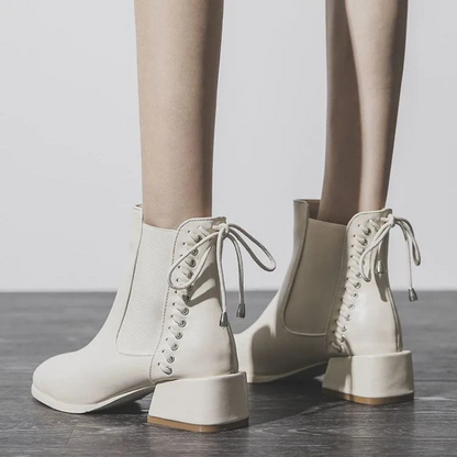 Women's Ankle Boots Low Heel
