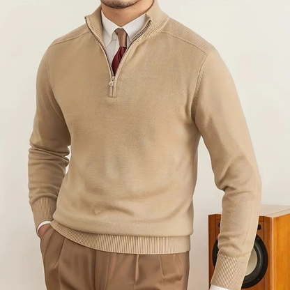 Men's Modern V-Neck Sweater