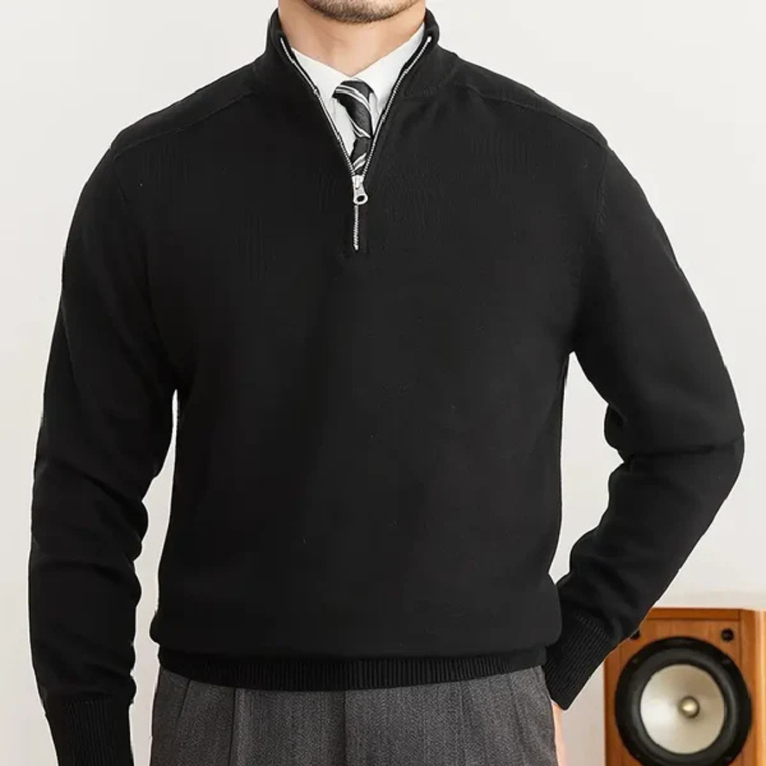 Men's Modern V-Neck Sweater
