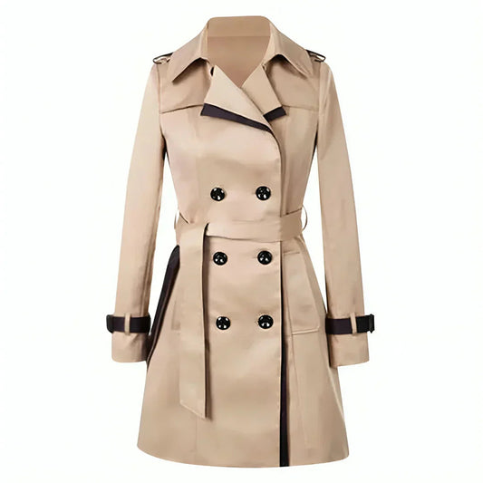 Eleganter Trenchcoat Damen Herbstmode - IdealeKleiden