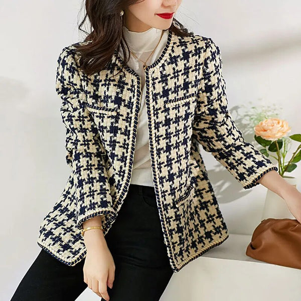 Stylish Men's Tweed Jacket Modern Cut