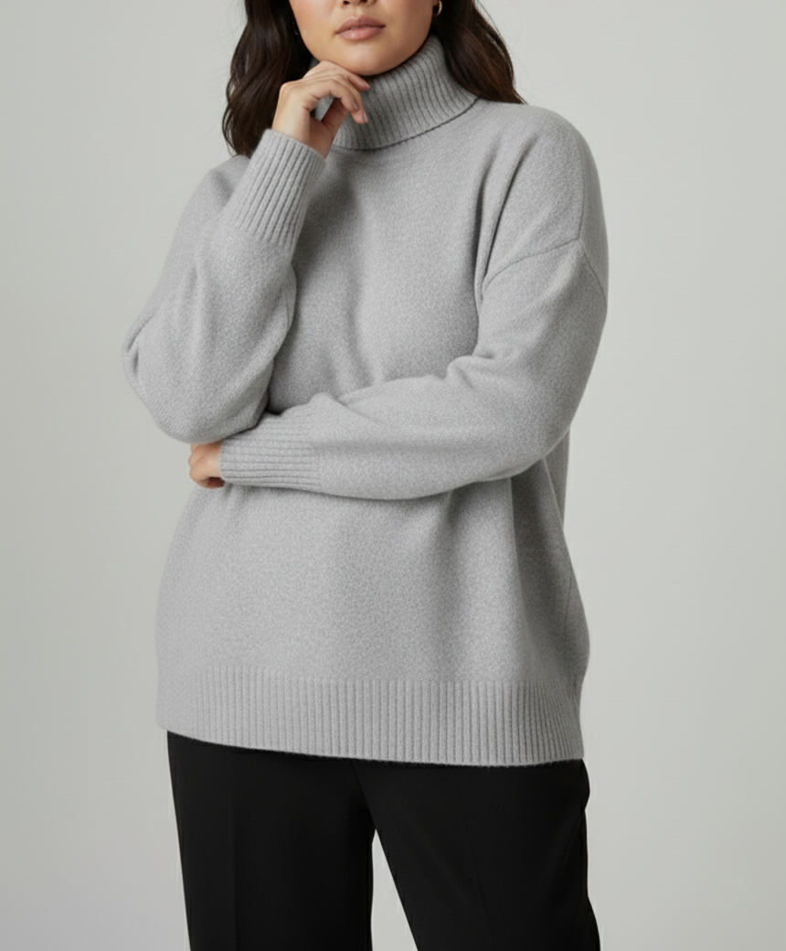 Soft Women's Cashmere Sweaters Plus Size