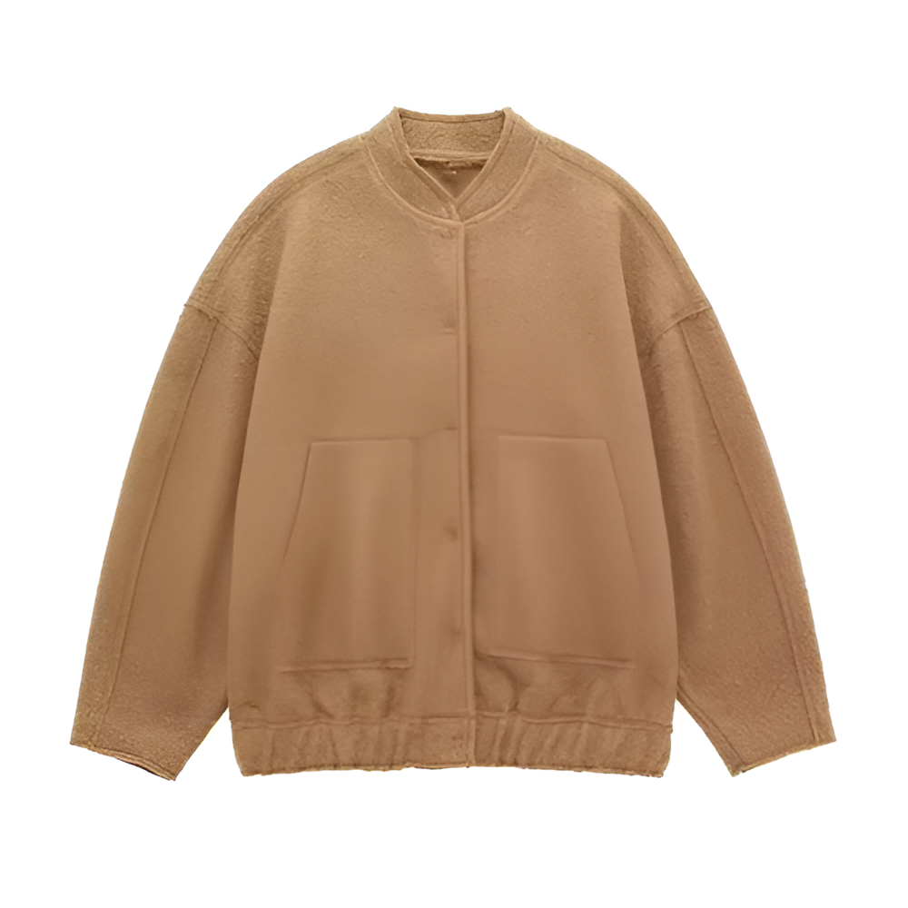 Oversized Women's Winter Parka Aviator Jacket