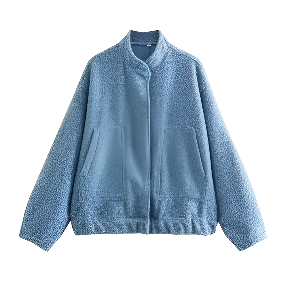 Oversized Women's Winter Parka Aviator Jacket