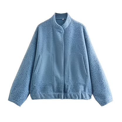 Oversized Women's Winter Parka Aviator Jacket