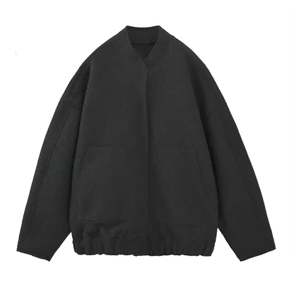 Oversized Women's Winter Parka Aviator Jacket
