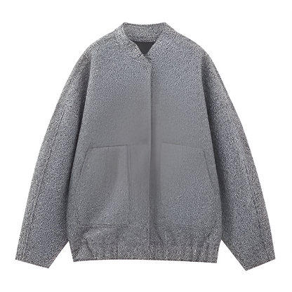 Oversized Women's Winter Parka Aviator Jacket