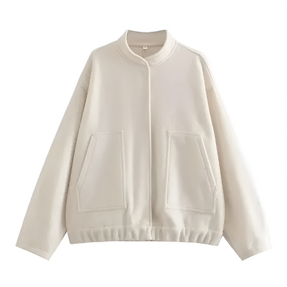 Oversized Women's Winter Parka Aviator Jacket