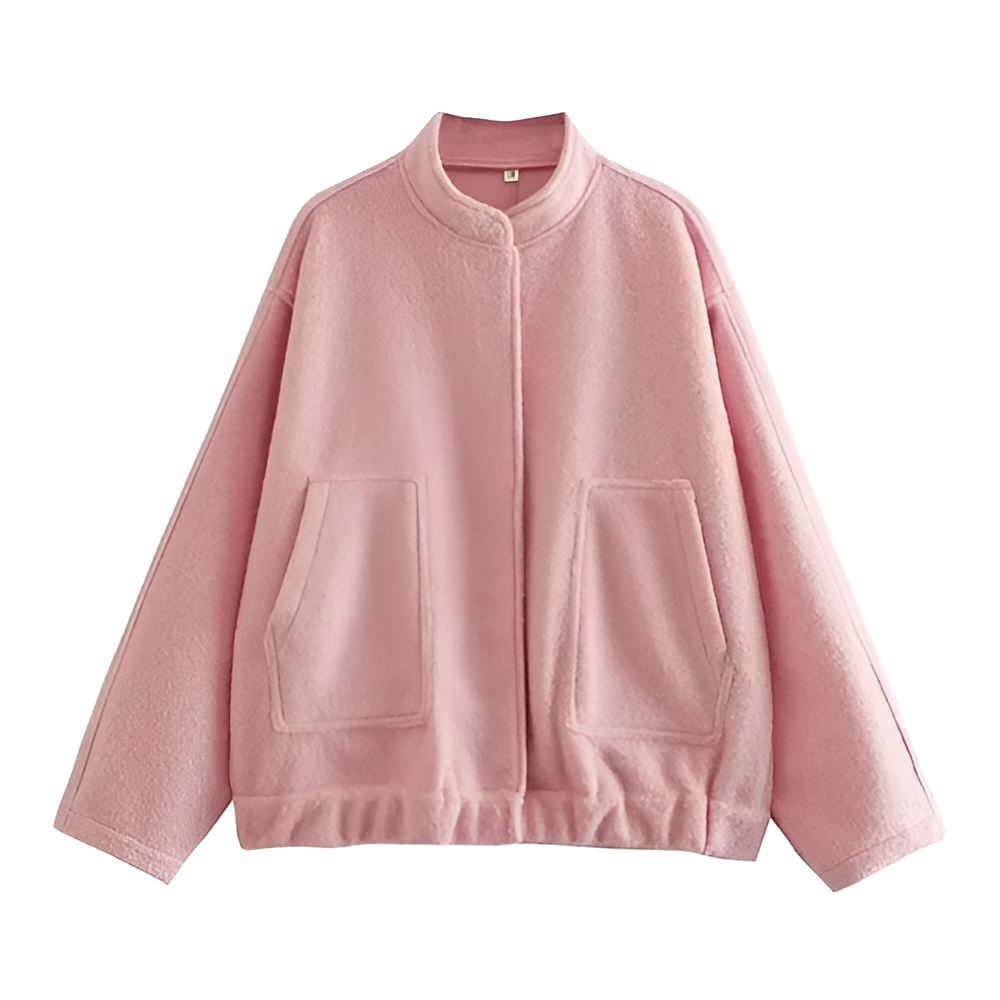 Oversized Women's Winter Parka Aviator Jacket