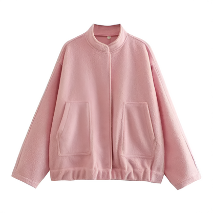 Oversized Women's Winter Parka Aviator Jacket