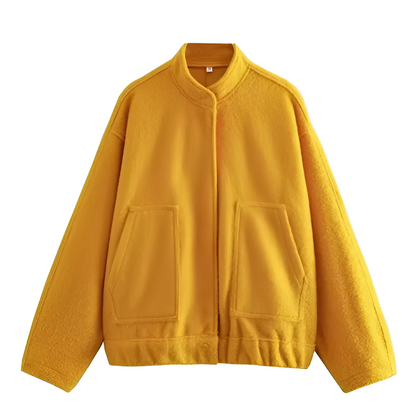Oversized Women's Winter Parka Aviator Jacket