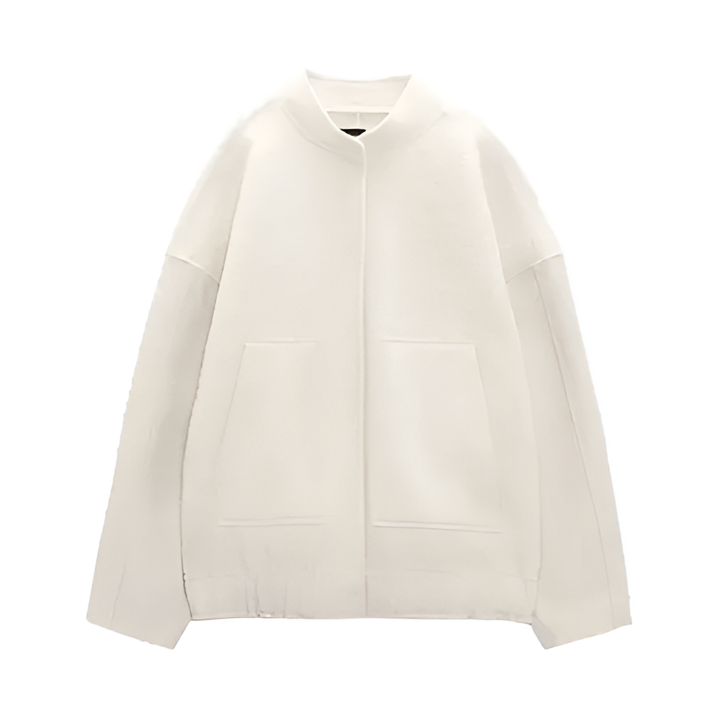Oversized Women's Winter Parka Aviator Jacket