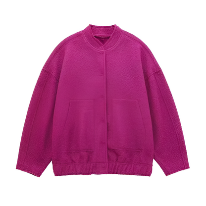 Oversized Women's Winter Parka Aviator Jacket