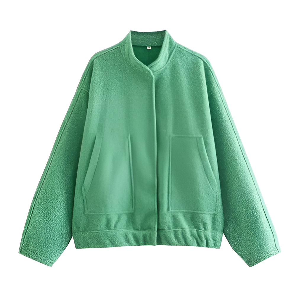 Oversized Women's Winter Parka Aviator Jacket