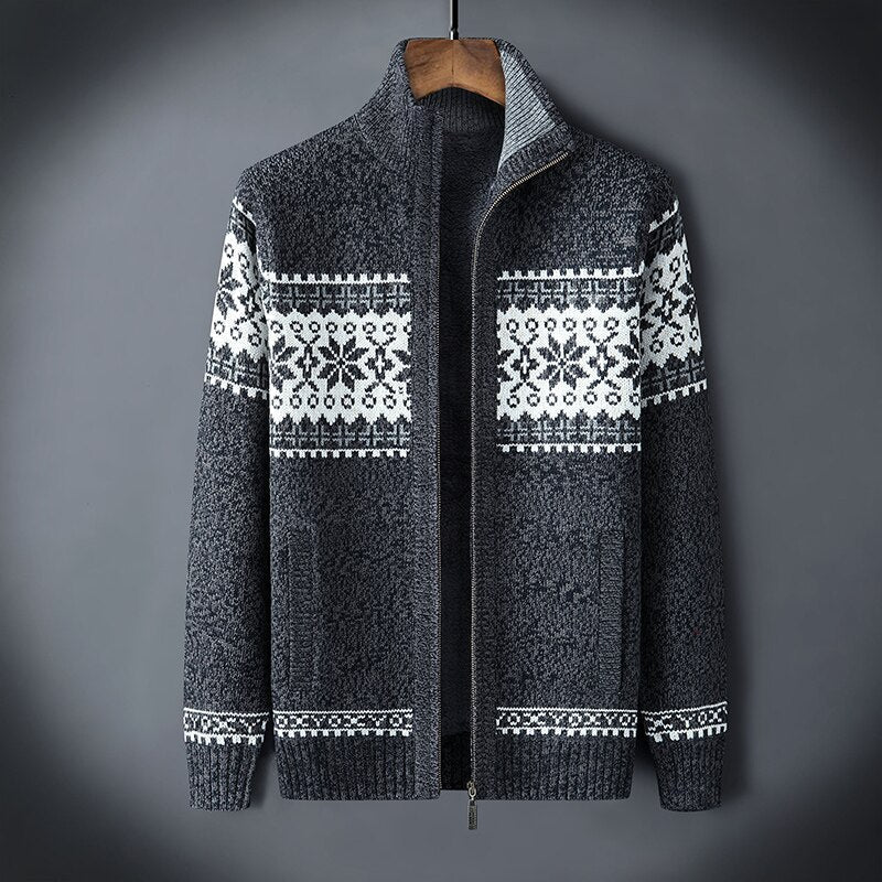 Men's Warm Winter Cardigan