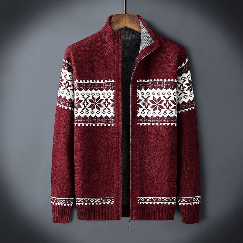 Men's Warm Winter Cardigan