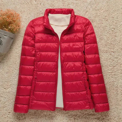 Women's Quilted Jacket Light Slim Fit