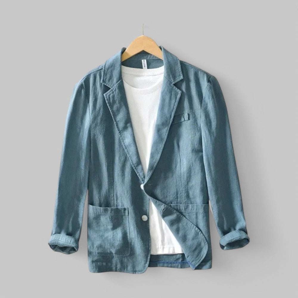 Summer Linen Vest Lightweight breathable