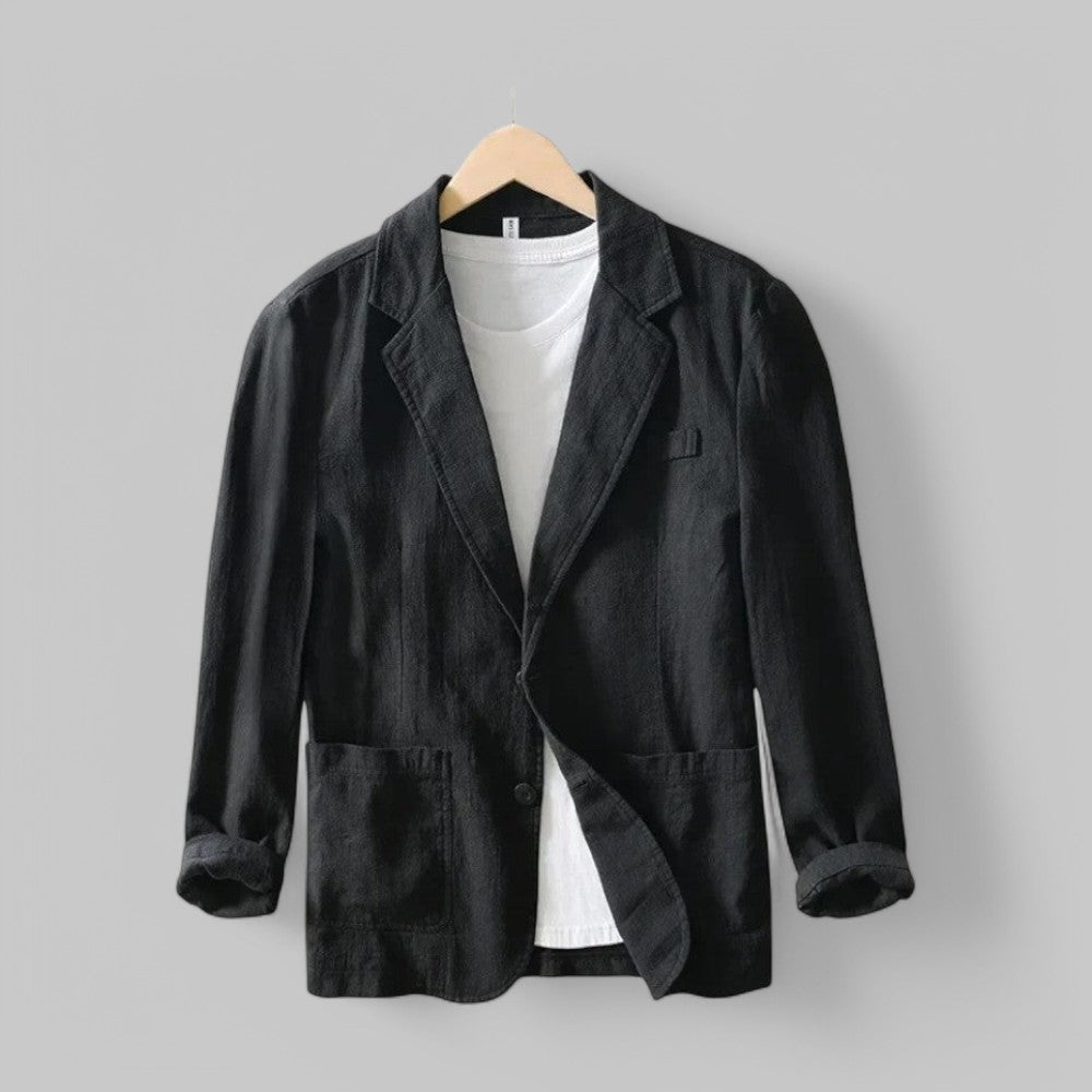 Summer Linen Vest Lightweight breathable