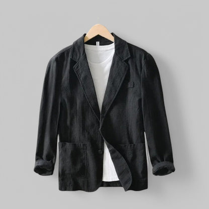 Summer Linen Vest Lightweight breathable