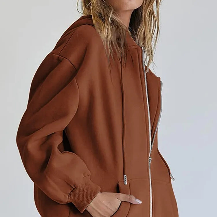 Classic Zip-Up Hoodie