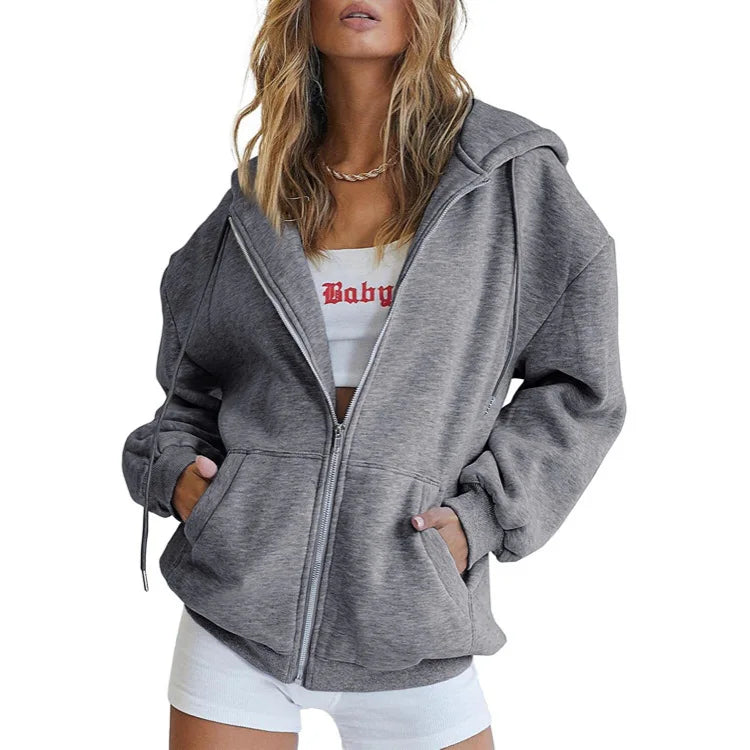 Classic Zip-Up Hoodie
