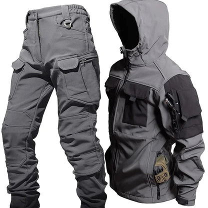 Practical Outfit | Hoodie and Cargo Pants Set