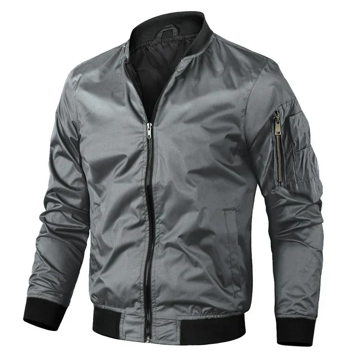 Men's Bomber Jacket Modern Stylish Elegant