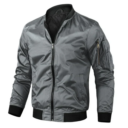 Men's Bomber Jacket Modern Stylish Elegant