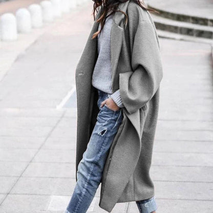 Classic Wool Coat Elegant Comfortable