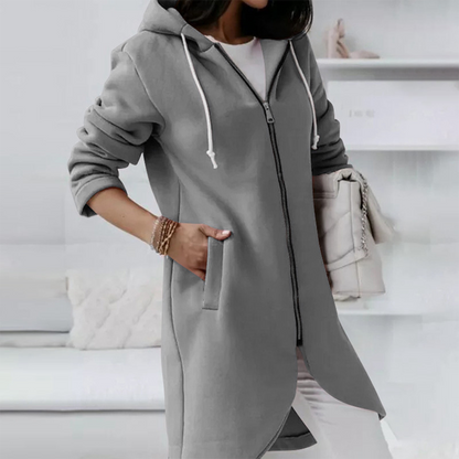 Women's Long Hooded Parka Modern