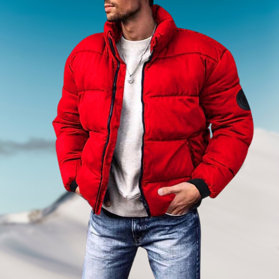 Men's Warm Puffer Jacket Winter Jacket Insulation