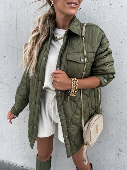 Women's Modern Collar Winter Coat
